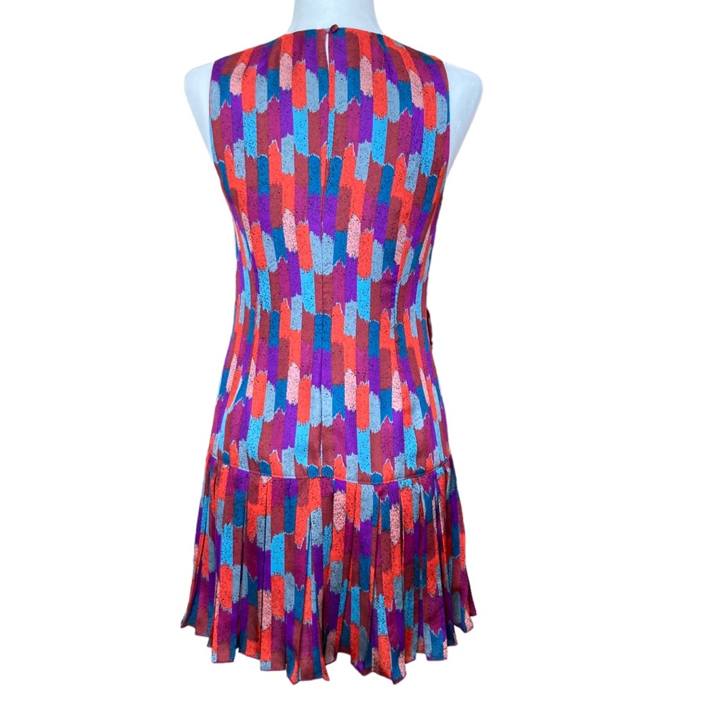Fossil Women's sleeveless multi-color drop waist dress, Sz XS - Picture 13 of 17